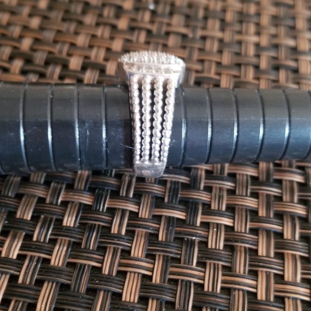 Sterling Silver Cubic Zirconia Ring - Picture 7 of 7